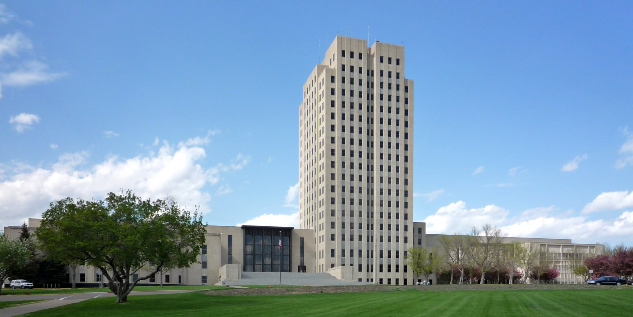 North Dakota State Capitol building.