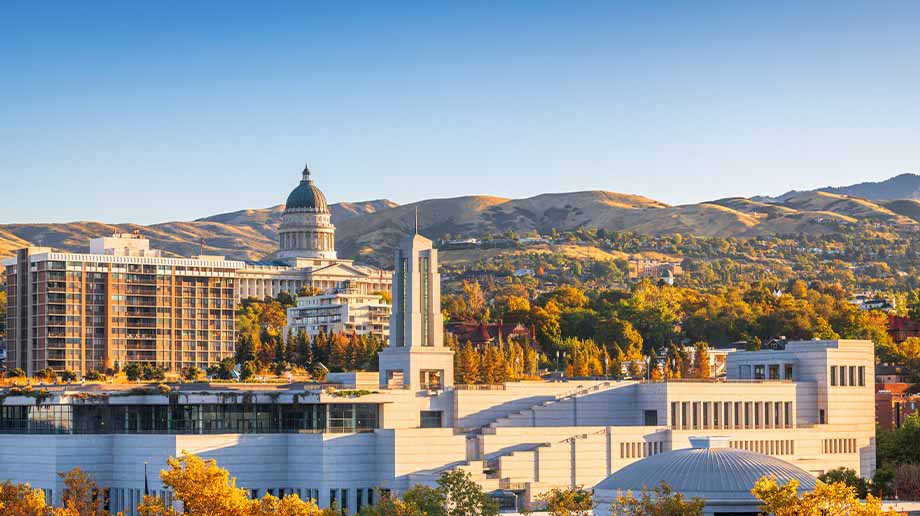 Salt Lake City skyline