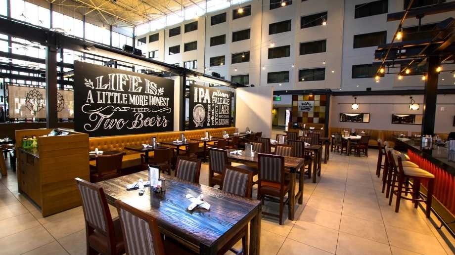Interior view of Pint Brothers Gastropub in Denver