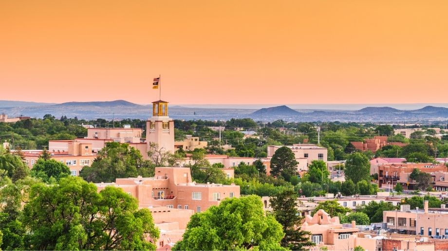 Santa Fe, NM skyline